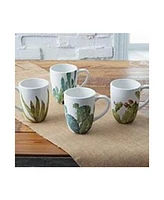 Certified International Cactus Verde 4-Pc. Mug