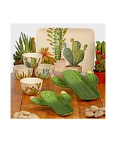 Certified International Cactus Verde 3-d Chip and Dip