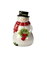 Holiday Magic Snowman 3D Cookie Jar