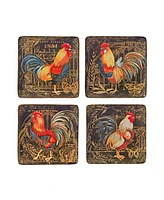 Certified International Gilded Rooster 16-Pc. Dinnerware Set