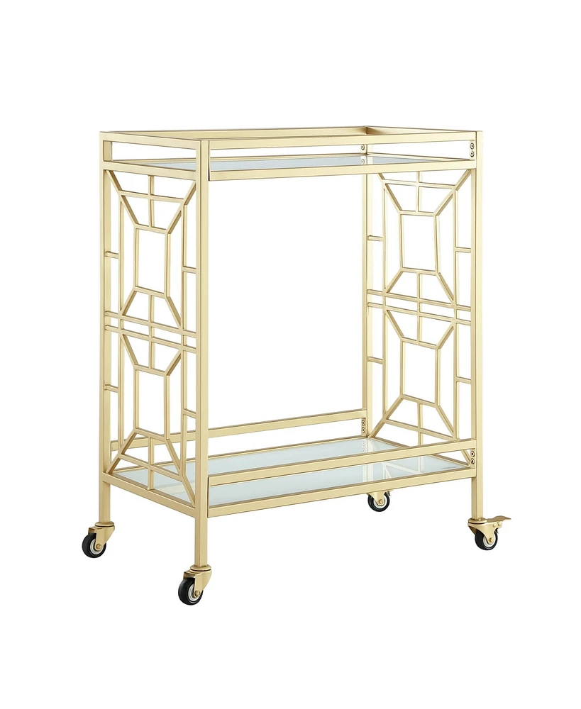 Inspired Home Mimi Bar Cart