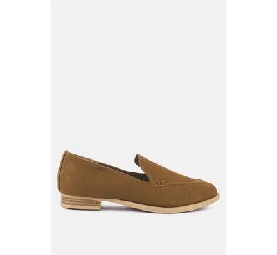 Bougie Womens Organic Canvas Loafers