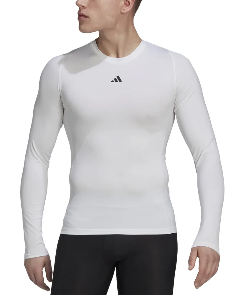 adidas Men's Techfit Performance Training Long-Sleeve T-Shirt