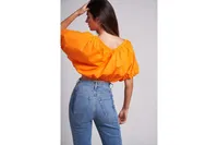 Maya Top-orange