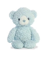 ebba Large Huggy Bear Snuggly Baby Plush Toy Blue 13"