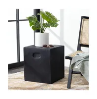 Cube Concrete Accent Stool