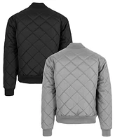 Spire By Galaxy Men's Quilted Bomber Jacket, Pack of 2