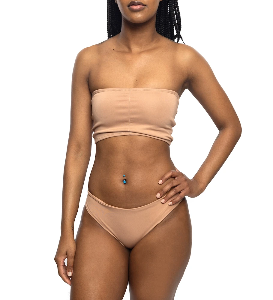 Dai Moda Women's Jo Bandeau Two Piece Swimsuit