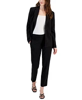 T Tahari Women's Pull-On Slim Crepe Ankle Pants