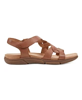 Easy Spirit Women's Minny Round Toe Casual Flat Sandals