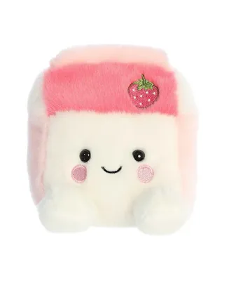 Aurora Mini Fresa Strawberry Milk Palm Pals Adorable Plush Toy Pink 5"