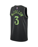 Men's and Women's Nike Cj McCollum Black New Orleans Pelicans 2023/24 Swingman Jersey - City Edition