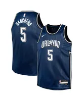 Big Boys Nike Paolo Banchero Navy Orlando Magic 2023/24 Swingman Replica Jersey - City Edition