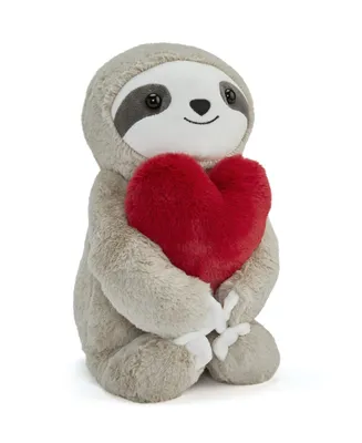 Geoffrey's Toy Box 12" Plush Heart Sloth