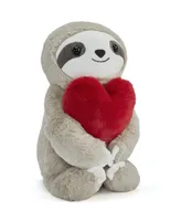 Geoffrey's Toy Box 12" Plush Heart Sloth