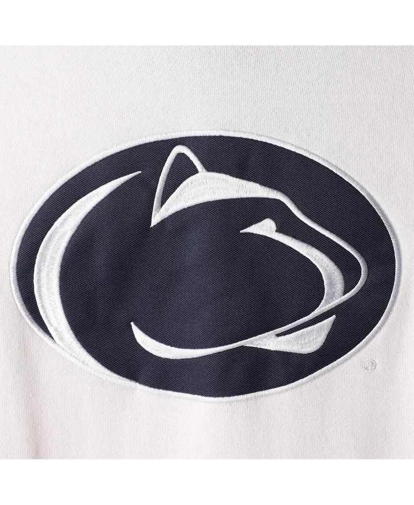 Women's White Penn State Nittany Lions Team Big Logo Pullover Hoodie