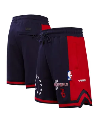 Men's Pro Standard Navy Philadelphia 76ers 2023/24 City Edition Dk Shorts