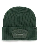 Men's '47 Brand Green Green Bay Packers Ridgeway Cuffed Knit Hat