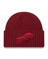 Men's New Era Cardinal Buffalo Bills Color Pack Cuffed Knit Hat