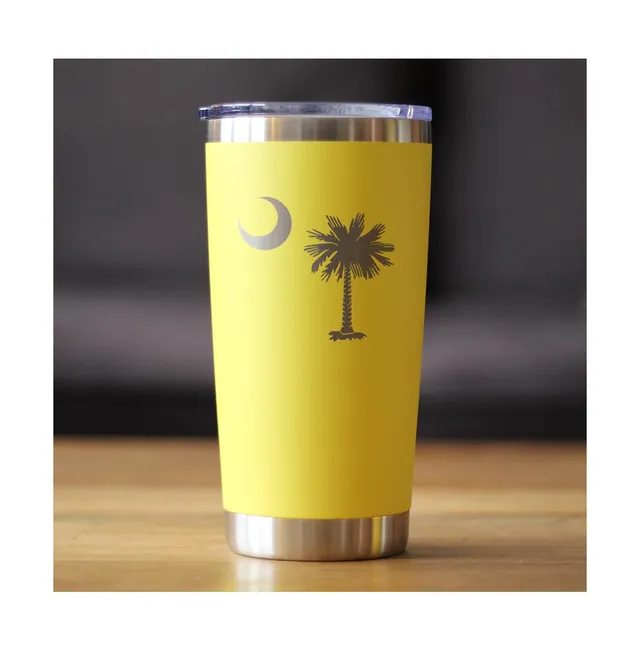 Flag of Maine - Insulated Coffee Tumbler Cup with Sliding Lid - Stainl -  bevvee