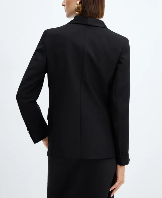 by&by Juniors Womens Regular Fit Suit Blazer, Color: Black - JCPenney