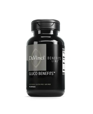 DaVinci Laboratories DaVinci Labs Gluco Benefits - Dietary Supplement to Support Healthy Metabolism and Enhanced Cellular Energy
