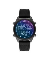 Skechers Men's Kentwood Men's Silicone Watch Black