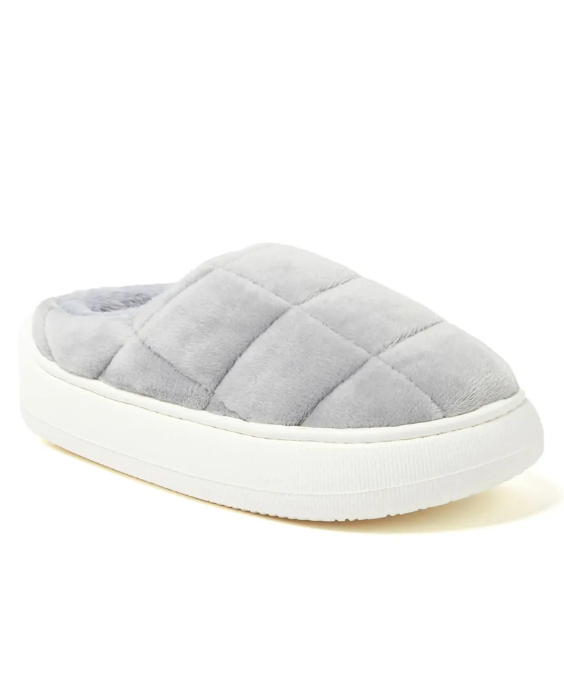 Dearfoams Women's Shea Puff Clog Slippers