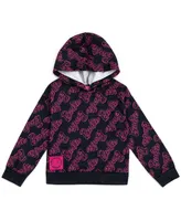 Barbie Little Girls Fleece Pullover Hoodie