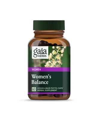 Gaia Herbs Women's Balance - Helps Maintain Healthy Hormone Balance and Well-Being for Women - With Vitex, Black Cohosh, St. John's Wort, and Oats