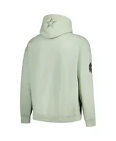 Men's Pro Standard Micah Parsons Light Green Dallas Cowboys Player Name and Number Pullover Hoodie