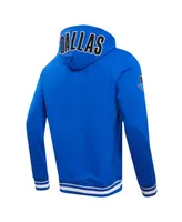 Men's Pro Standard Royal Dallas Mavericks 2023/24 City Edition Pullover Hoodie