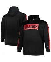 Men's Profile Black Georgia Bulldogs Big and Tall Fleece Pullover Hoodie