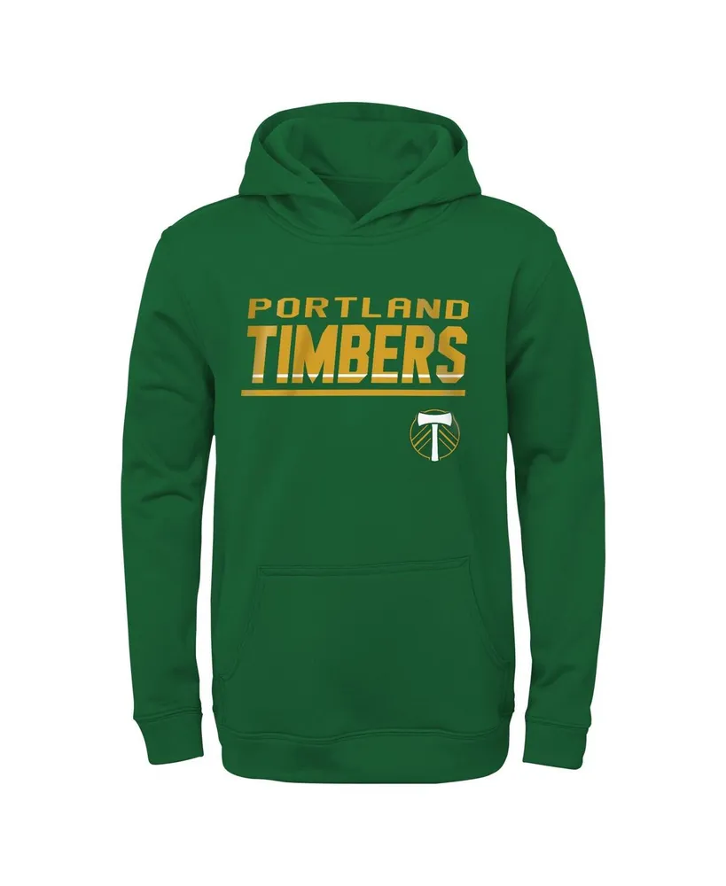 Big Boys Green Portland Timbers Headliner Pullover Hoodie