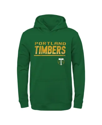 Big Boys Green Portland Timbers Headliner Pullover Hoodie