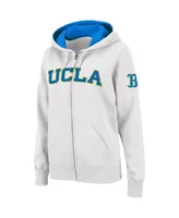 Women's Colosseum Ucla Bruins Arched Name Full-Zip Hoodie