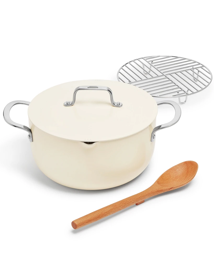 The Cellar 6-Qt. Ceramic Nonstick Complete Stock Pot, Exclusively at Macy's