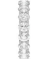 Diamond Oval-Cut Eternity Band (5 ct. t.w.) Platinum or 14k Gold