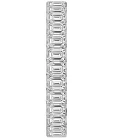 Diamond Emerald-Cut Eternity Band (2 ct. t.w.) Platinum or 14k Gold