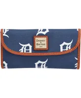 Women's Dooney & Bourke Detroit Tigers Sporty Monogram Continental Clutch