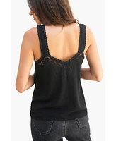 Paneros Clothing Women's Embroidered Iris Camisole