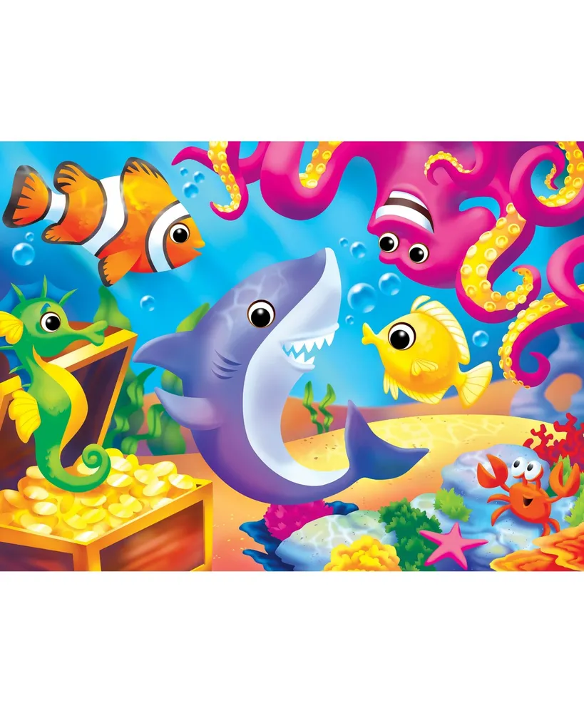 Masterpieces Googly Eyes - Lil Shark & Friends 48 Piece Jigsaw Puzzle