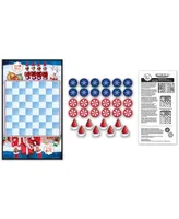 Masterpieces Elf on the Shelf Checkers Board Game - Families and Kids