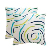 Safavieh Indoor/Outdoor Lollypop 20" x Pillow (Set of 2)