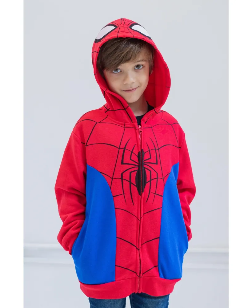 Marvel Toddler Boys Spider-Man Spider-Verse Venom Zip Up Hoodie