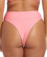 Volcom Juniors' So Current High-Waist Bikini Bottoms