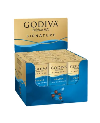 Godiva Milk Chocolate Pearls, Set of 18