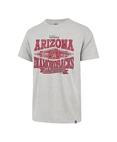 Men's '47 Brand Gray Arizona Diamondbacks 2023 National League Champions Franklin T-shirt