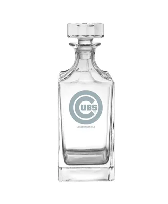 Chicago Cubs Etched Decanter