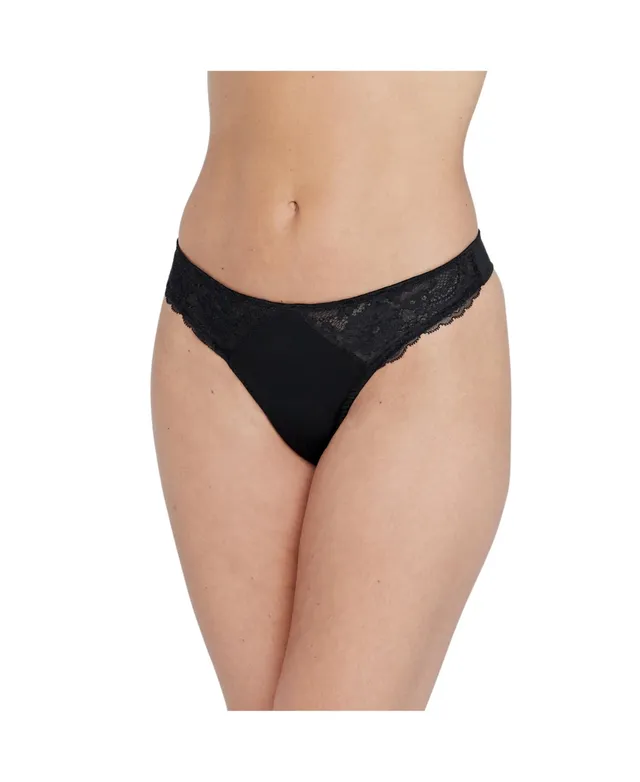 Jockey Women's Soft Touch Lace Thong Underwear